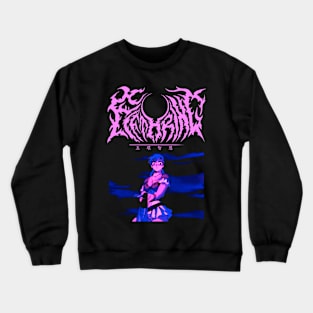 Fifth Ring (Anime Girl with Gun) Crewneck Sweatshirt